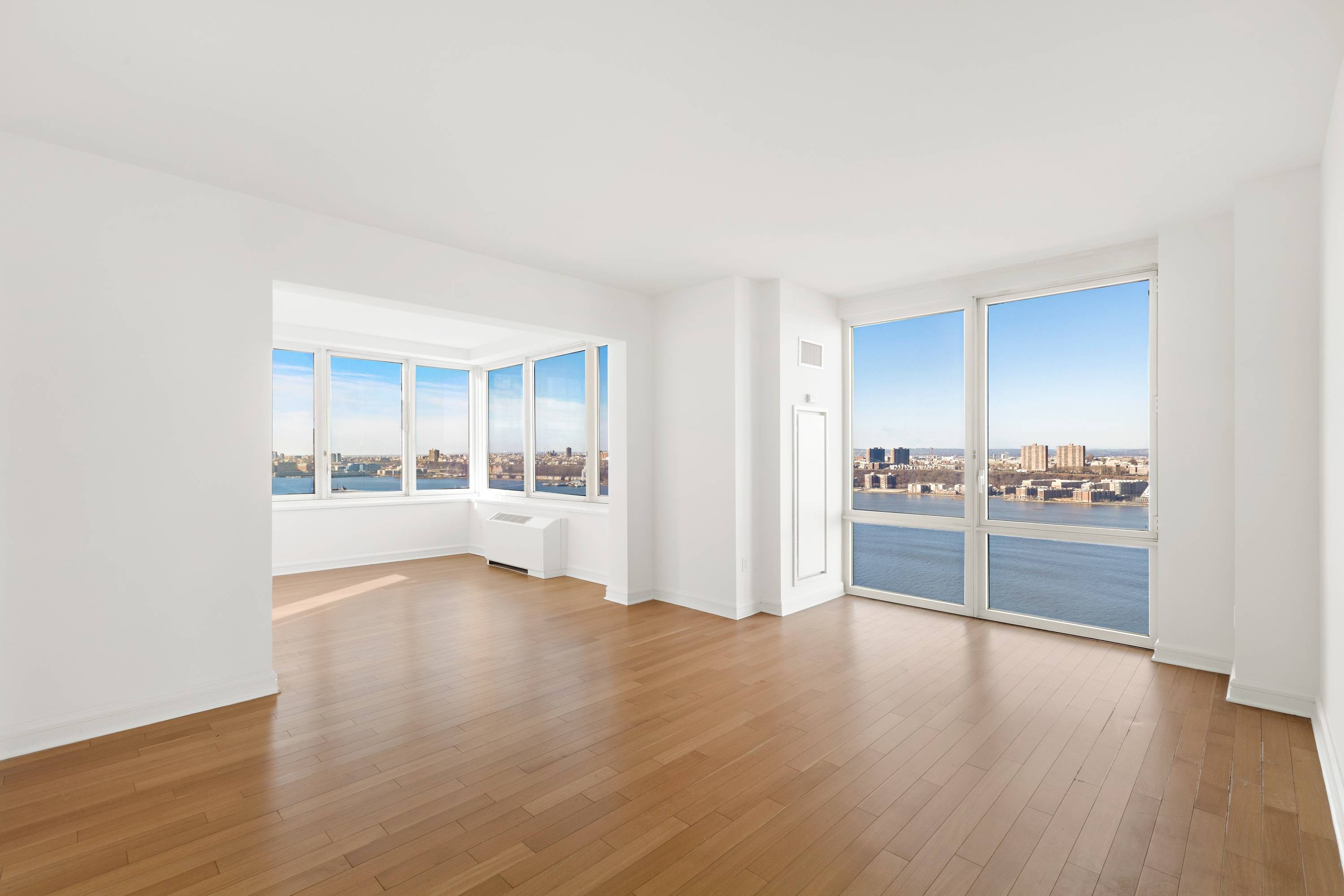 Stunning 3 Bedroom 3 Bathroom Residence with fascinating Hudson river & city views!