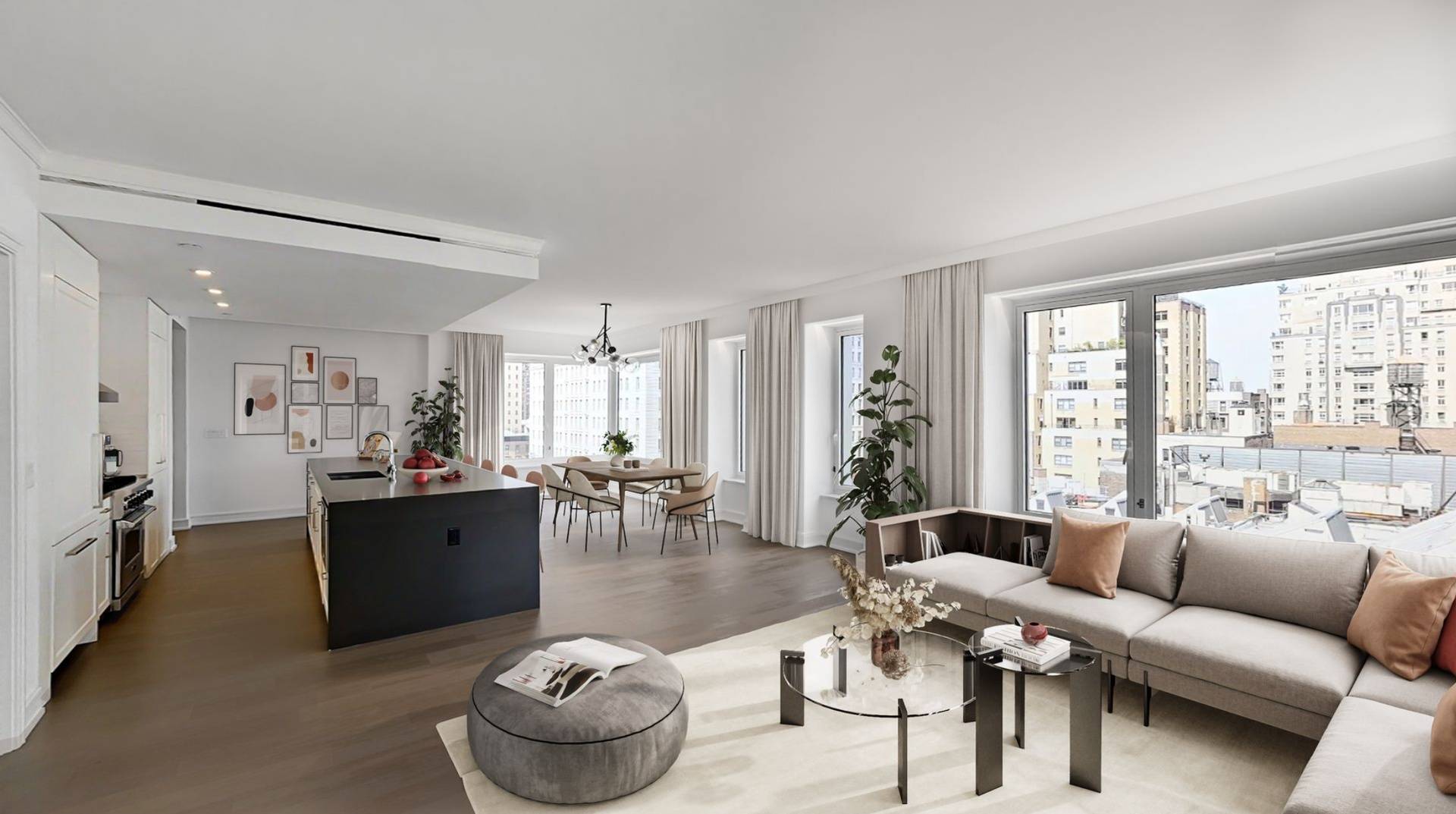 NoFee Boutique New Uber Luxury 3BR/3Bths White Glove Amenities Gym, Roofdeck in the Heart of the  Upper West Side
