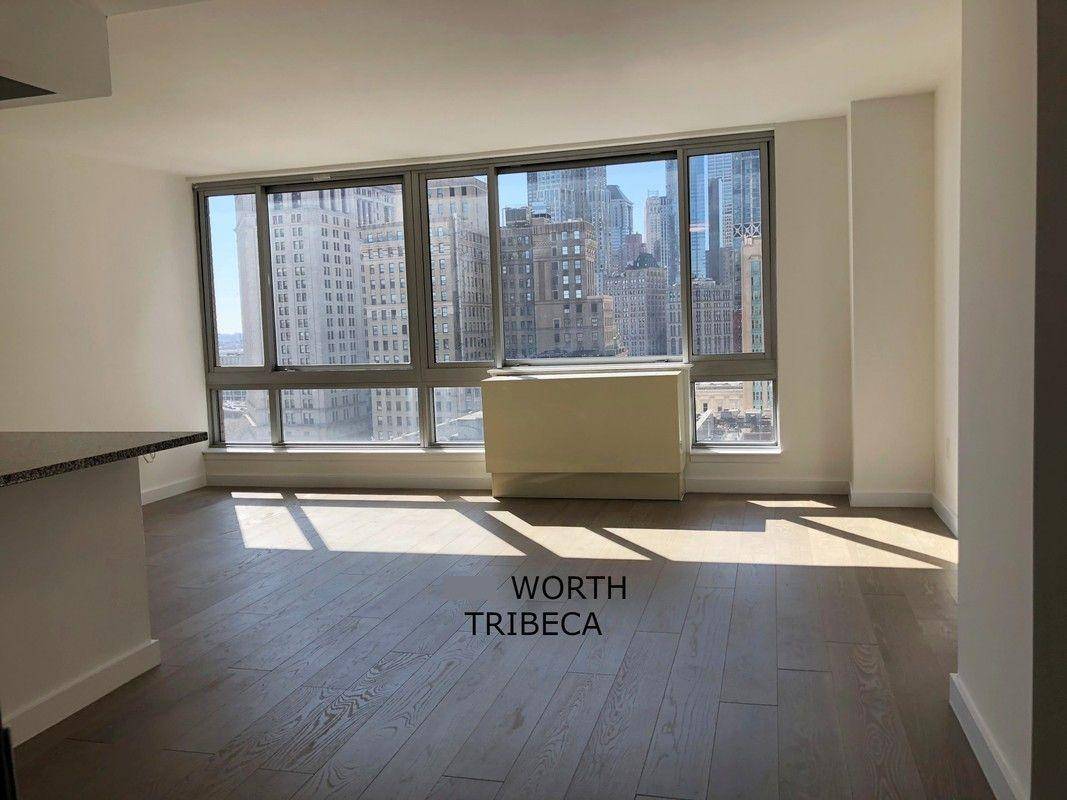 No Fee! New 2 Bed/2 Bath Open Layout in Tribeca