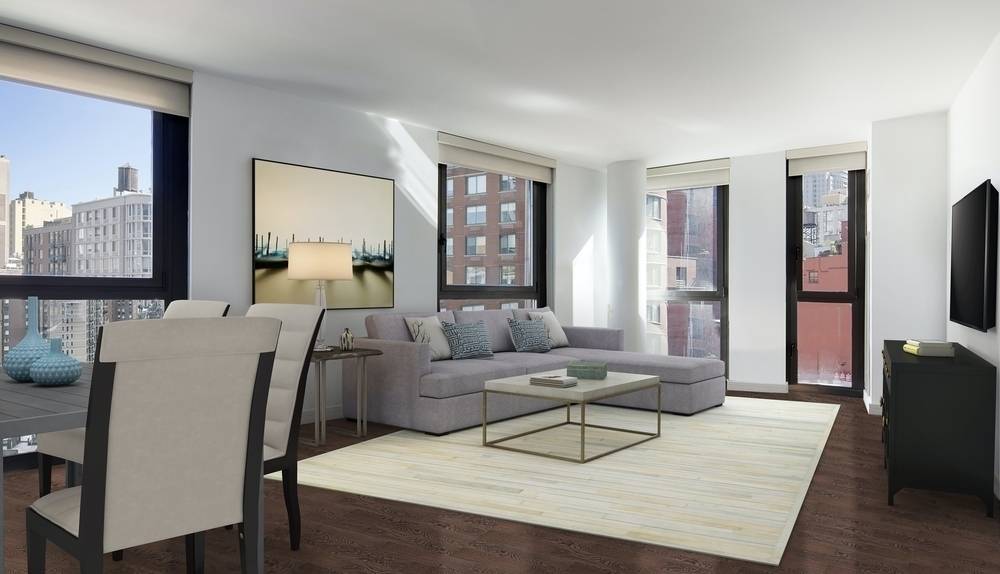 No Fee & 3 Months Free - Luxury 2 Bed/2 Bath in Luxury Tribeca Building - W/D in Unit