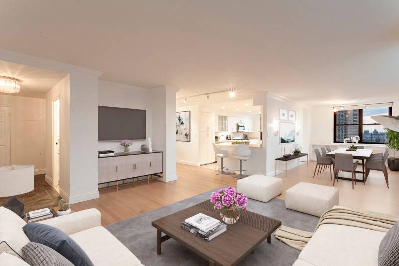 BRIGHT, SPACIOUS, AND RARE UNIT IN LUXURY BUILDING ON THE UPPER EAST SIDE