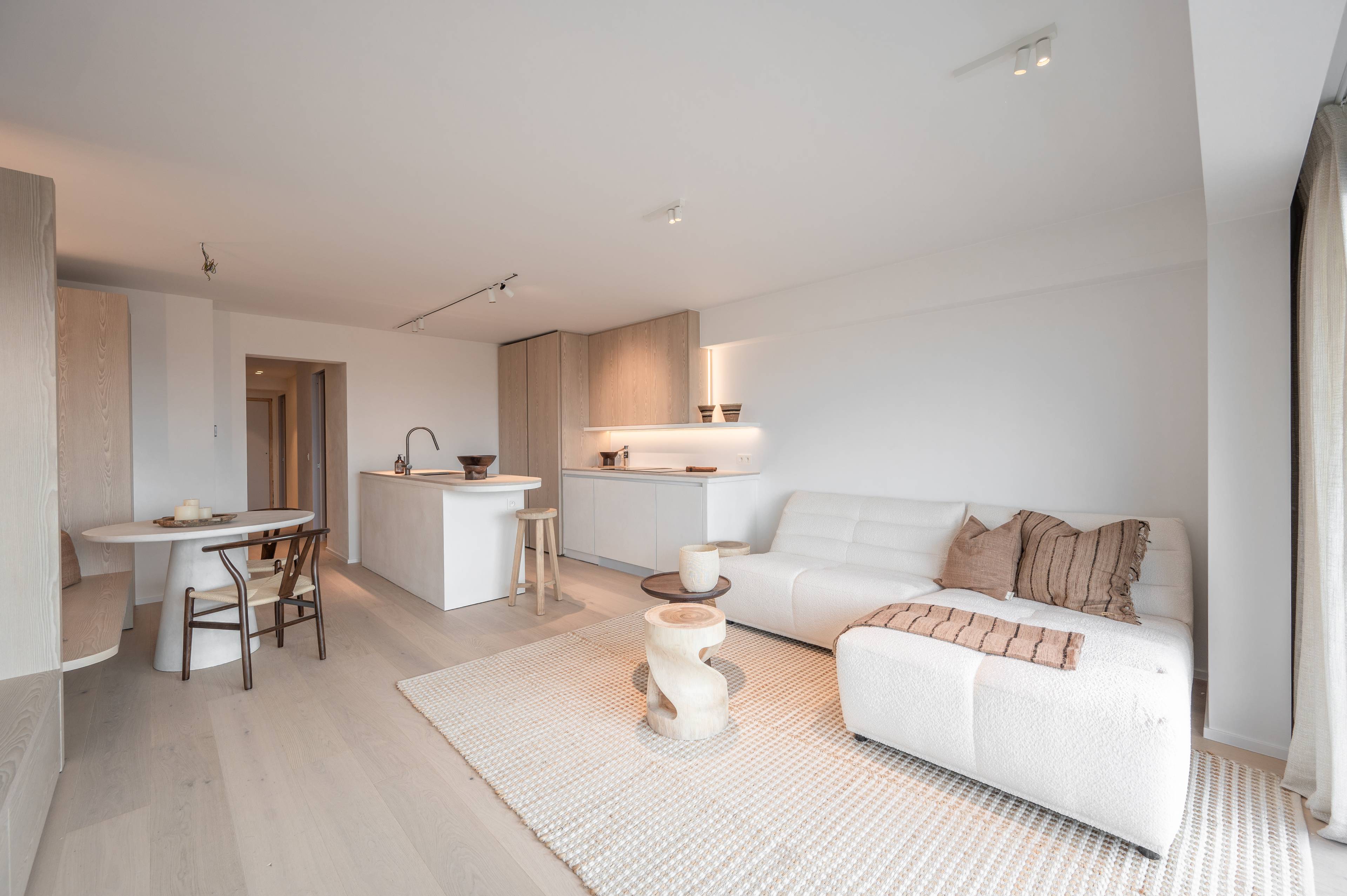 High-end finished apartment with sea views in Knokke