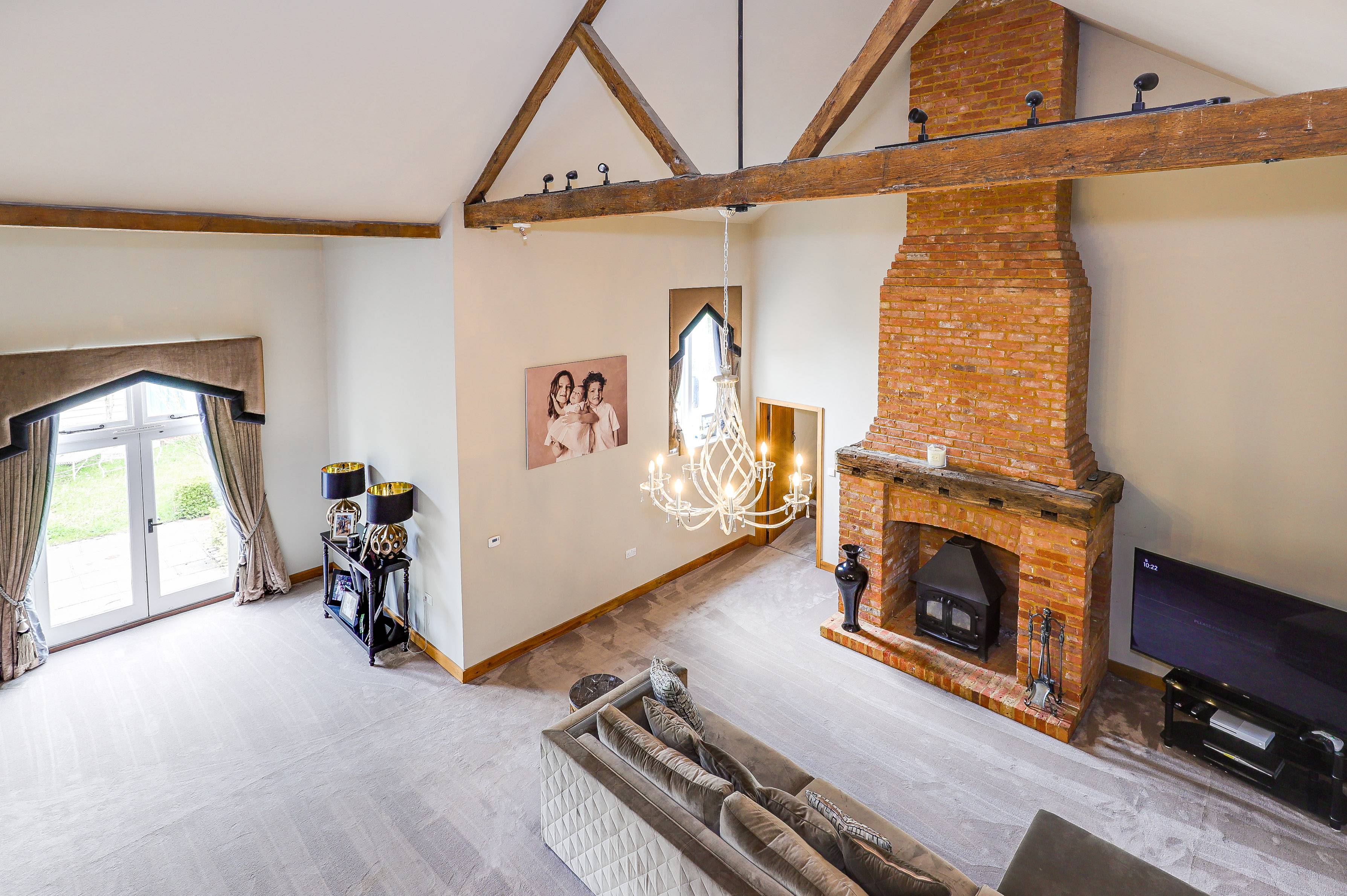 ABSOLUTELY STUNNING,  BARN CONVERSION LOCATED IN THE BEAUTIFUL VILLAGE OF COLD CHRISTMAS, WARE