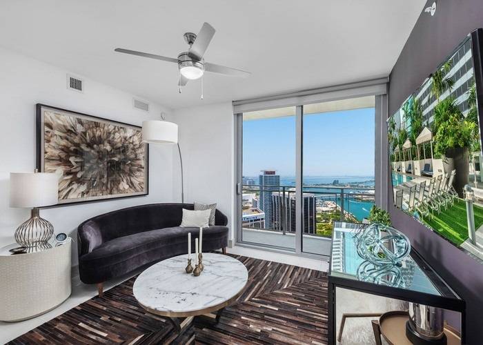 Deluxe Apartment in Downtown Miami| 6 Weeks RENT FREE| 2 beds/2 baths
