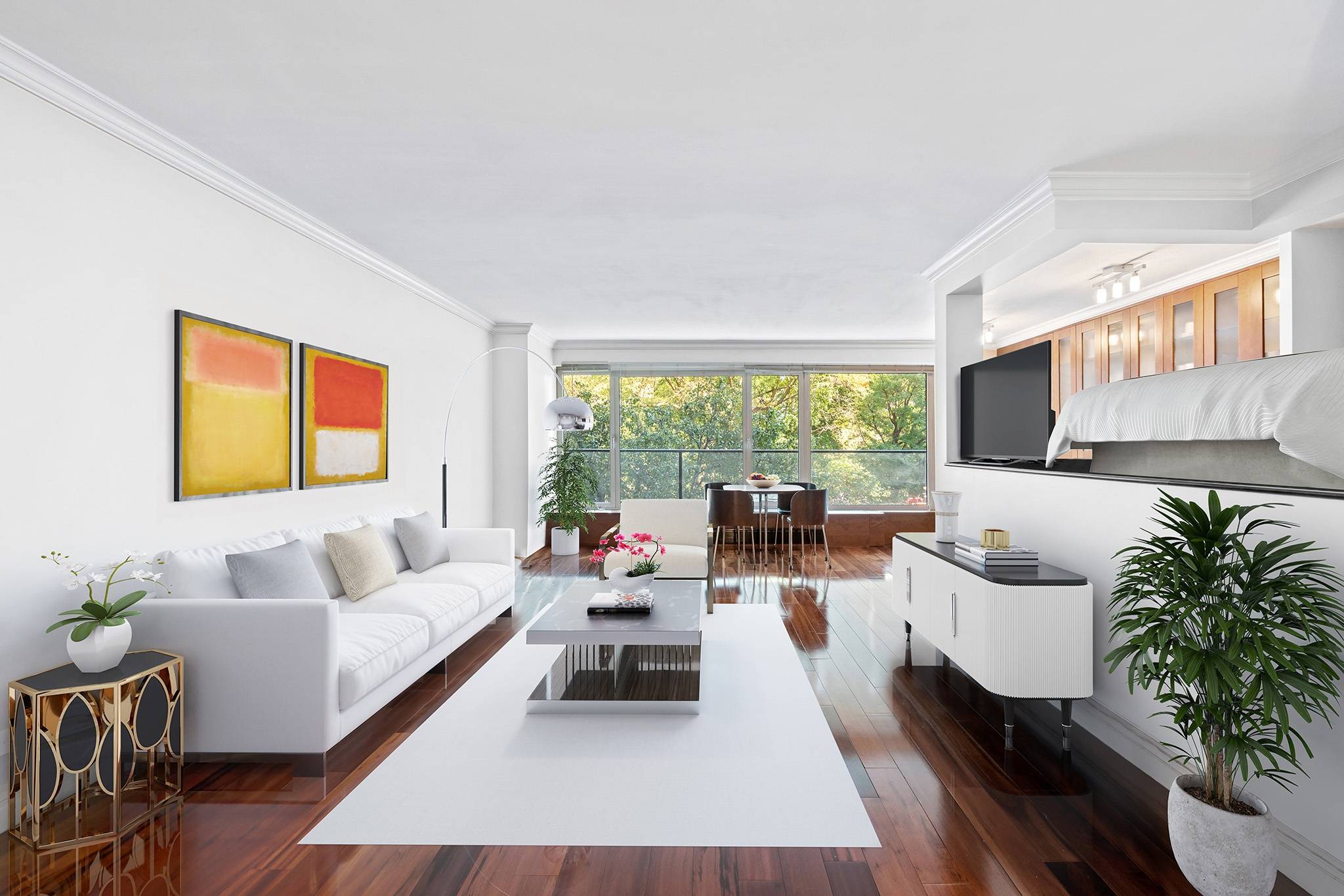 Central Park South- Alcove Dream Studio with Central Park Views & Private Terrace!