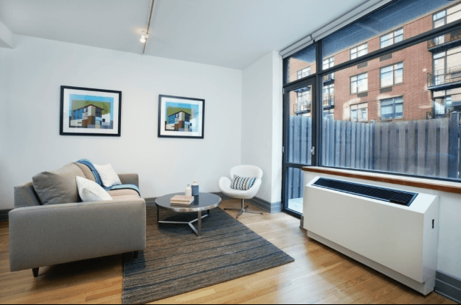 No Fee Downtown Brooklyn Alcove Studio with Private Balcony