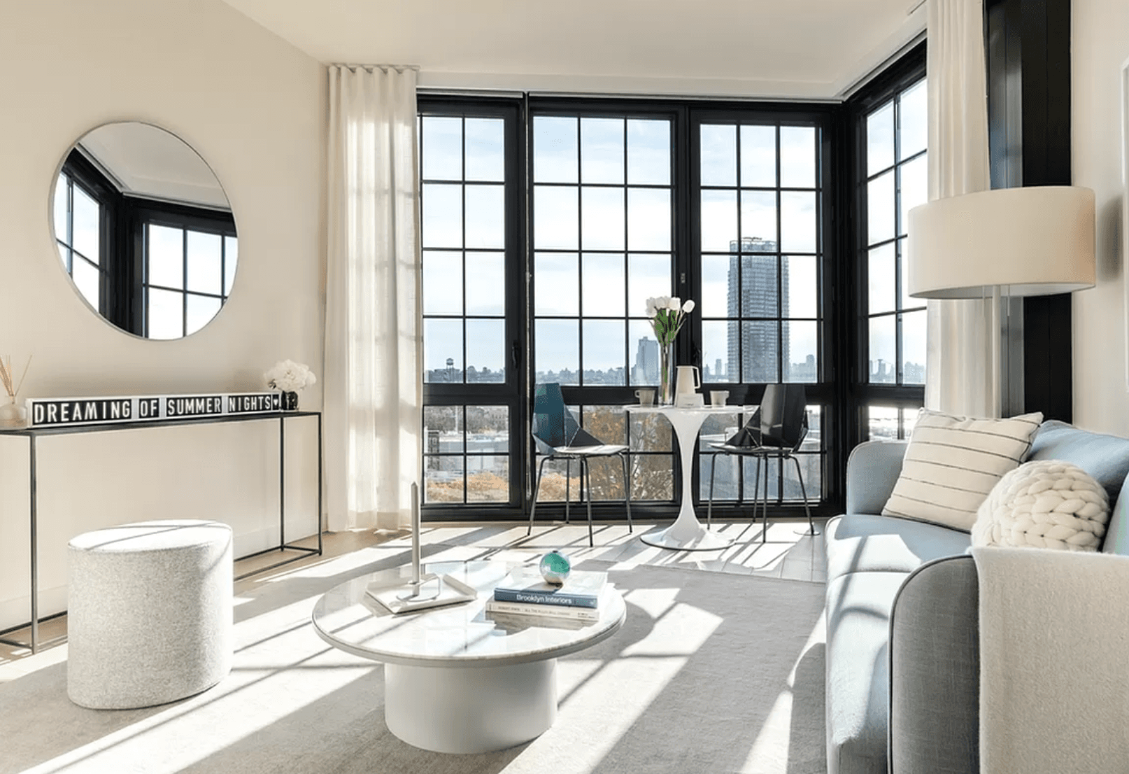 Greenpoint's waterfront 1Bd/1Ba, Incredibly Bright space w/ Floor-to-ceiling windows