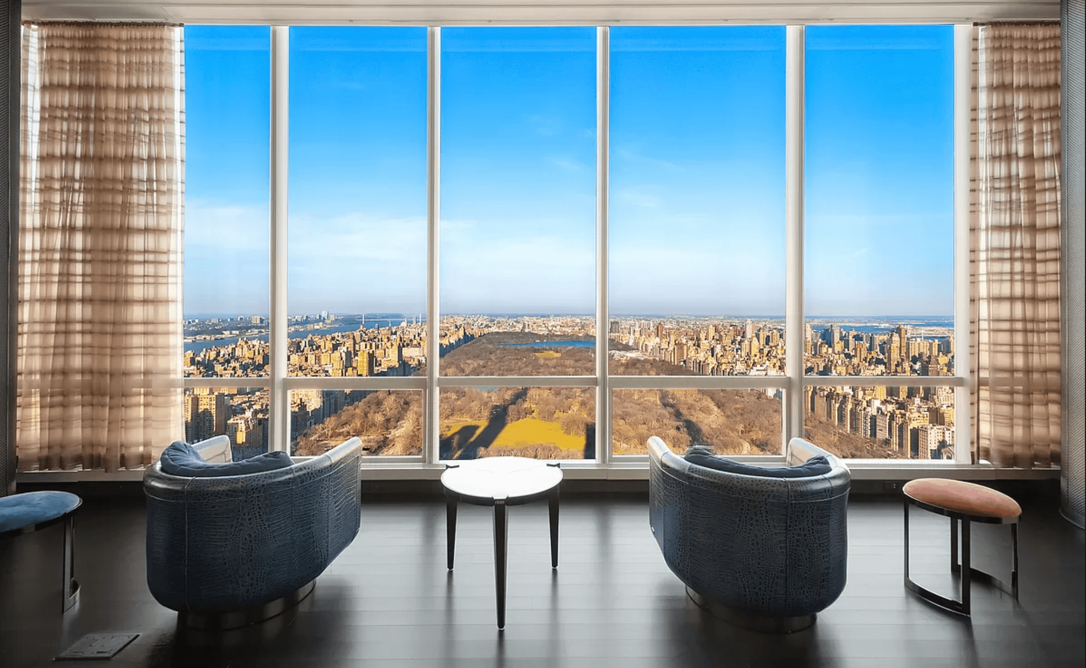 Billionaires Row | Manhattan Rental |4,400SF | 3 Bed 3+ Bath | Ultra Luxury | 360 Views