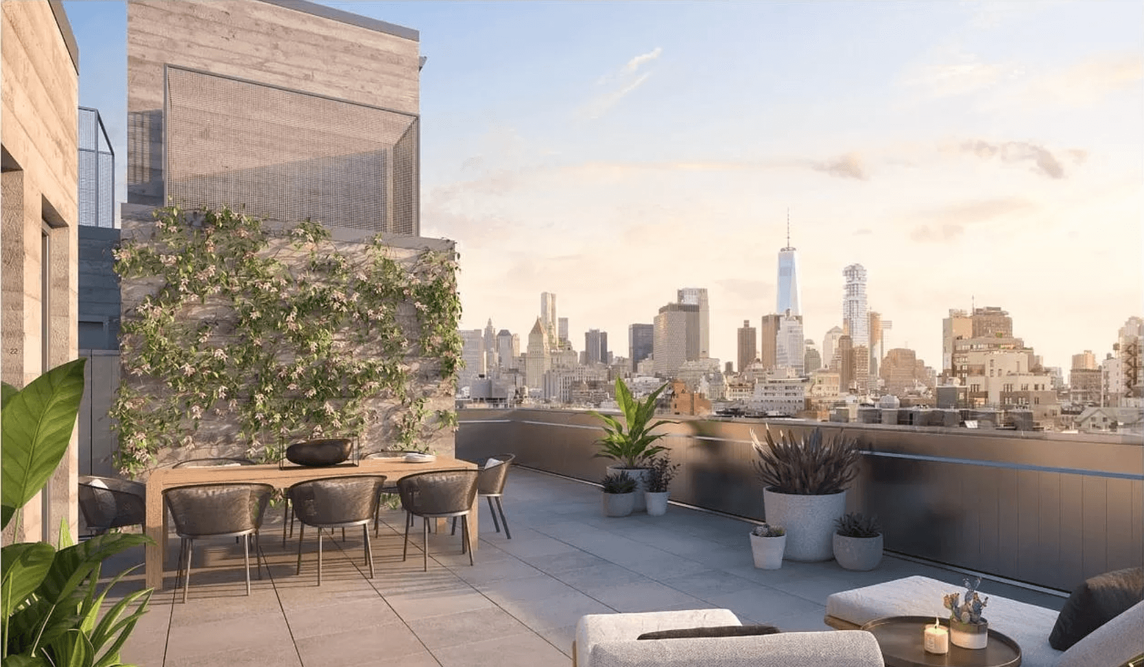 Massive Bowery / NoLita Penthouse with Indoor/Outdoor Oasis Living