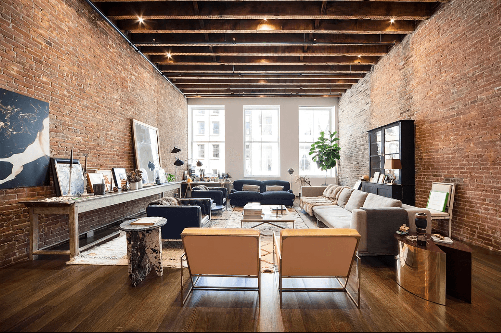 Gut Renovated Soho Loft with Picturesque Great Room