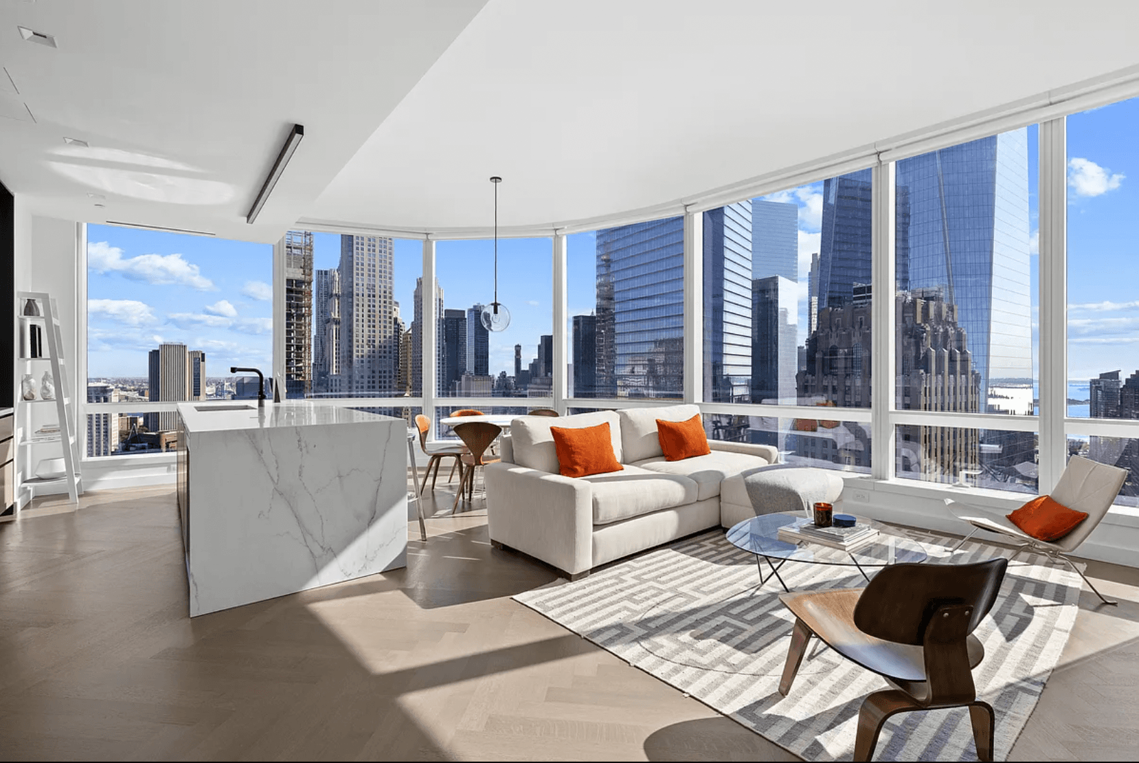 Rare Split 2 Bedroom Enclave Layout in the Famed 111 Murray Tribeca Condominium