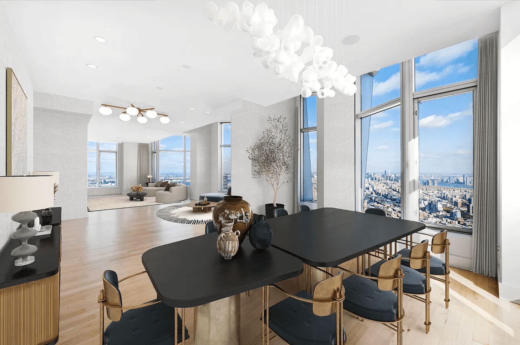 Premier Downtown NYC Penthouse Flooded with Light and 5 Star Amenities