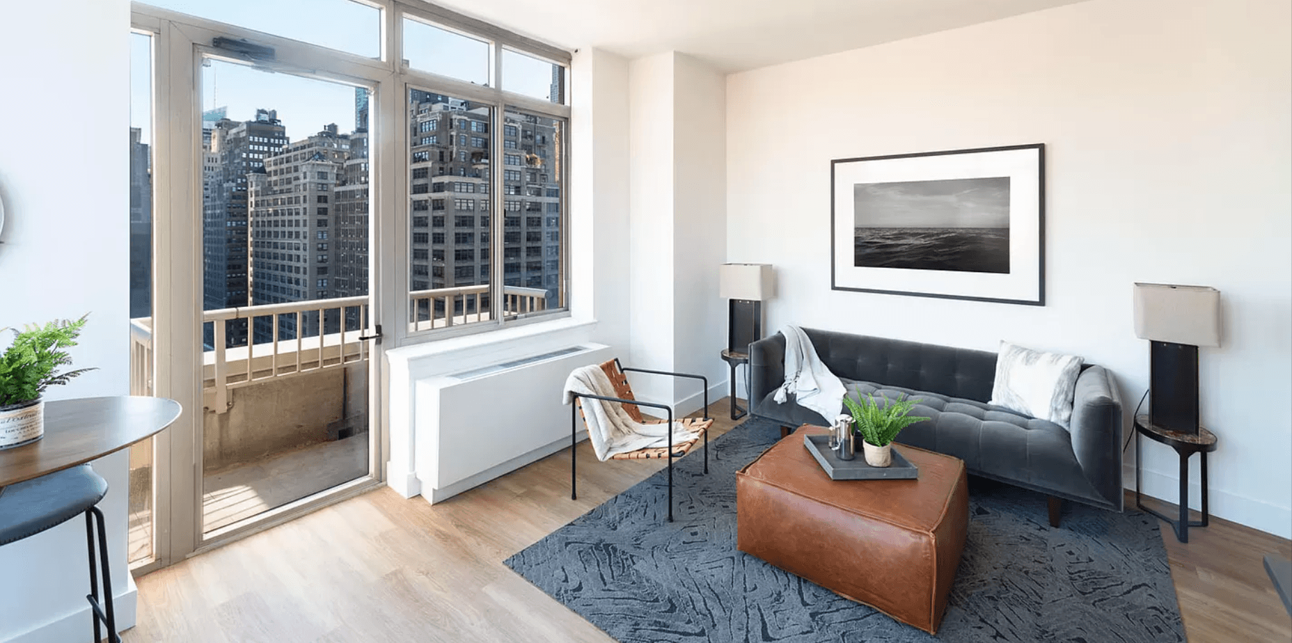 No Fee 1BD/1BA with Private Terrace in Chelsea