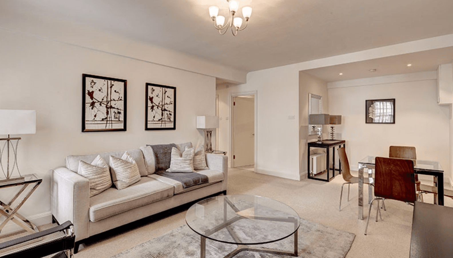 Beautiful two bedroom two bathroom apartment in South Kensington