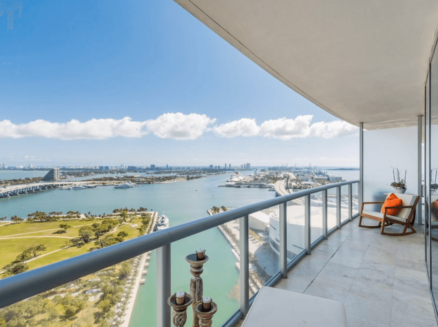 Downtown Miami Apartment with Soaring Ocean Views | Short term rental