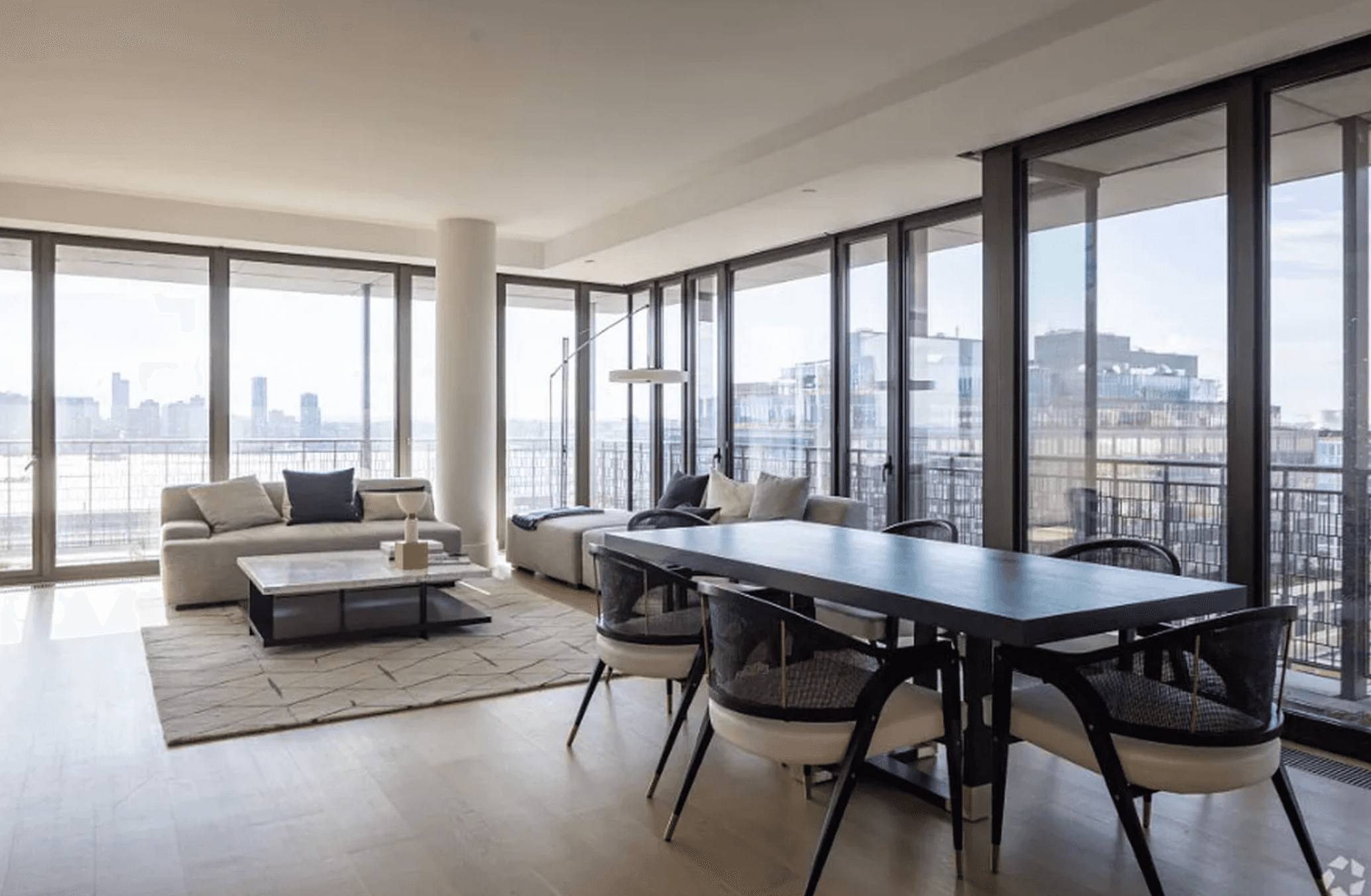 Exquisite Views at this Hudson yards Two Bed Apartment