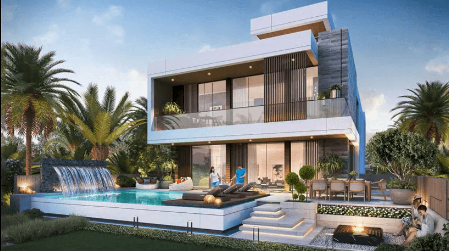 A 6-BEDROOM VILLA MASTERPIECE IN DAMAC LAGOONS - WHERE LUXURY MEETS MOROCCAN SPLENDOR, UNVEILING A LIFE OF TIMELESS ELEGANCE AND SERENITY