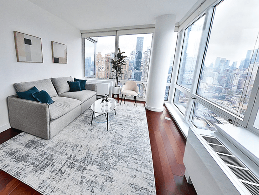 TWO BEDROOM WITH FLOOR TO CEILING WINDOWS