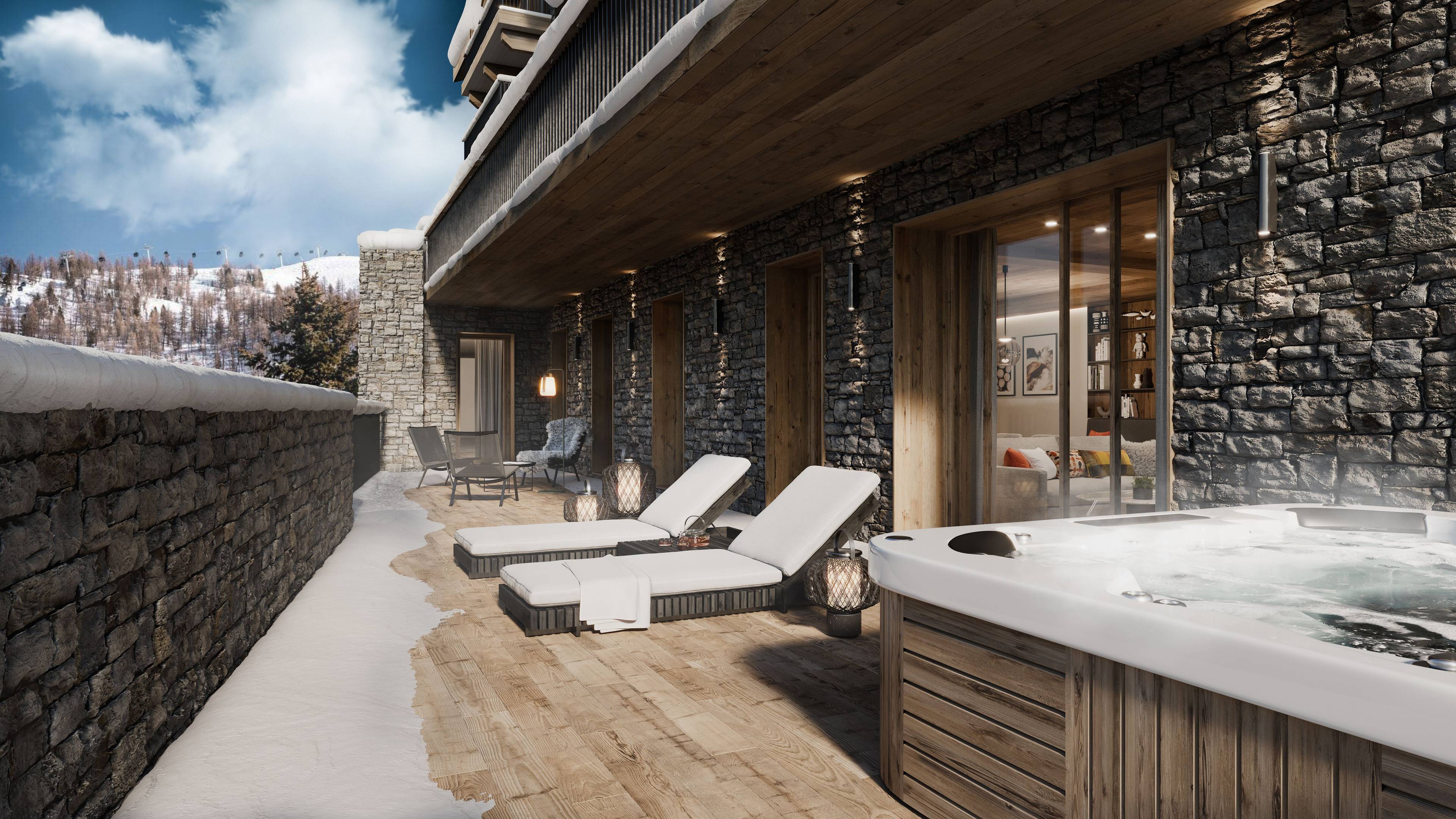 Swimming Pool, Spa, and Prime Ski Experience at Val D’Isère, France
