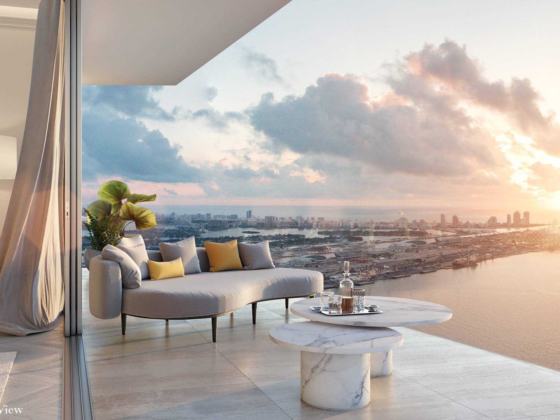 Baccarat Boutique Turnkey Brickell Residences 1Bedroom Plus Den w/2Bath - Miami River Views In The Heart of Brickell