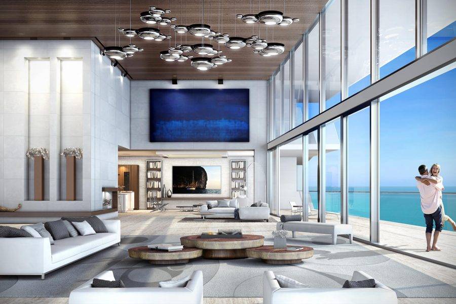 North Miami | Direct Ocean Front | Exceptional 3 beds+ Den, 4.5baths| 2,900 SF