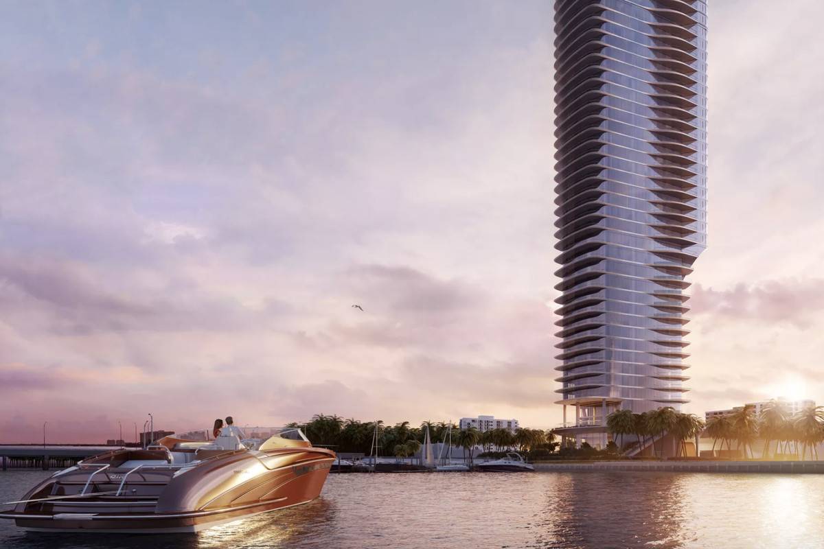 Miami Waterfront views from New Development Una Residences