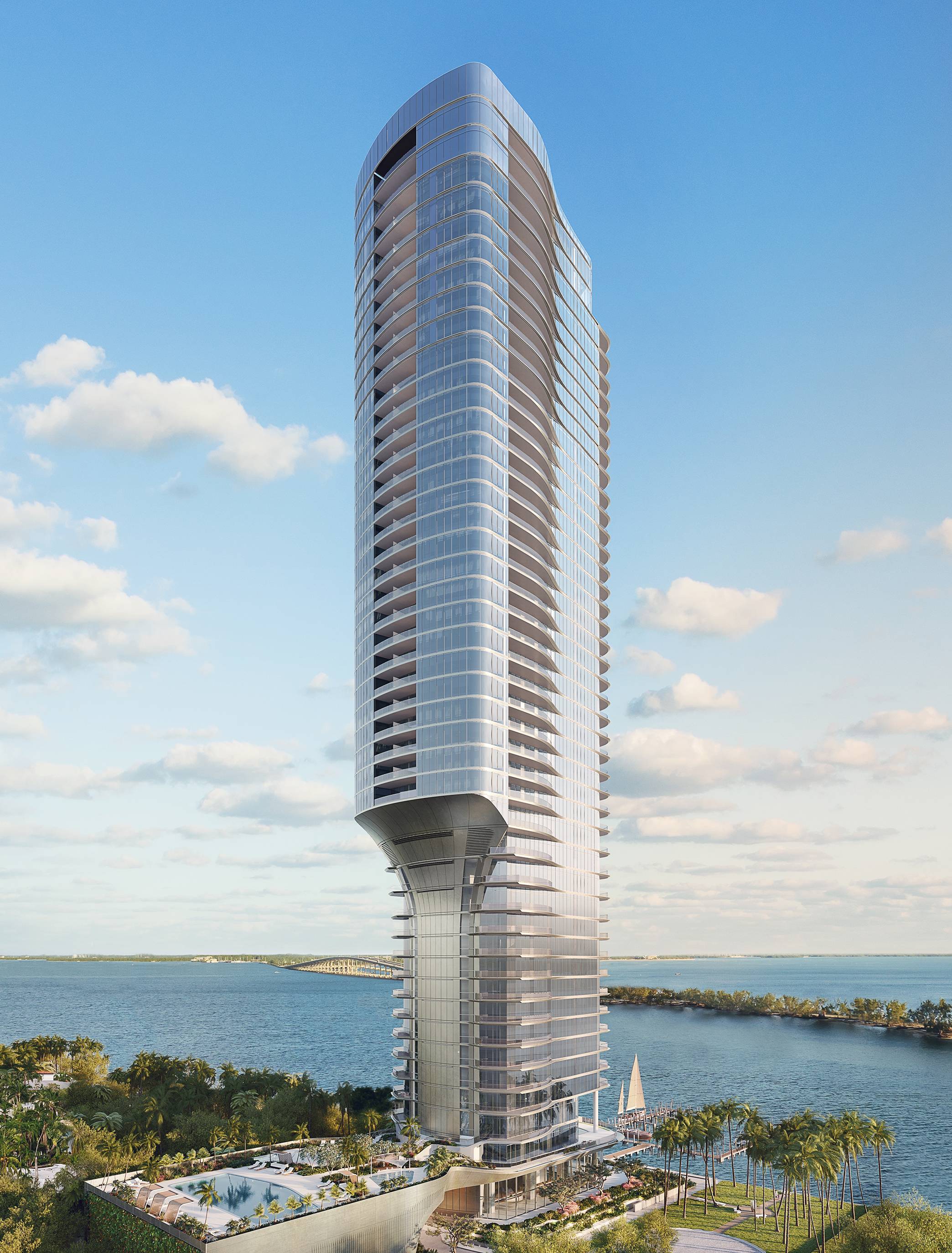 UNA Residences | Luxury Water Front Condo in the Heart of Miami with Private Dock, Marina | 5 Bed 6.5 Bath