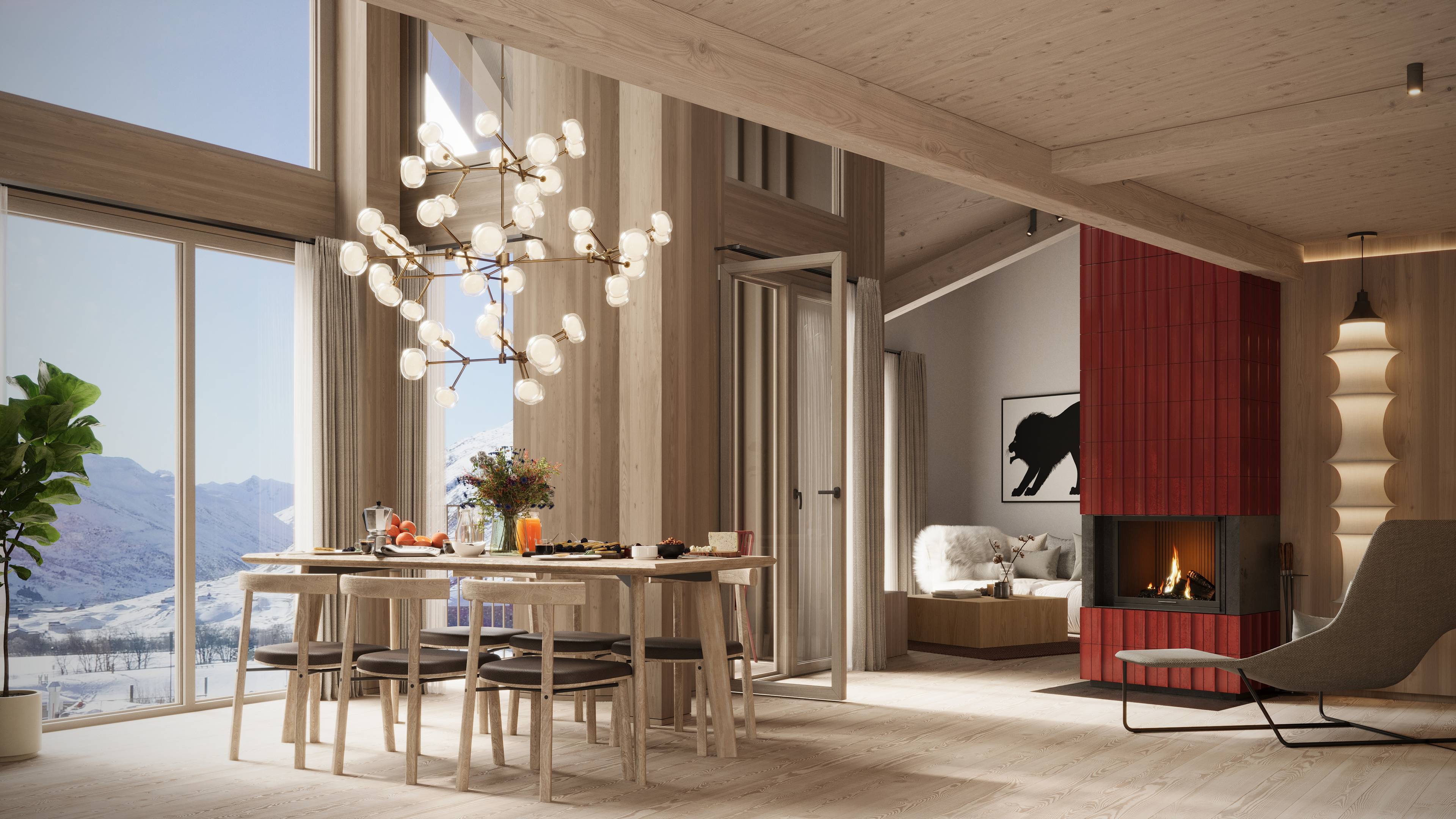 Luxury 2 Bed Residences Available For Sale: La Vetta, Andermatt - Swiss Alps