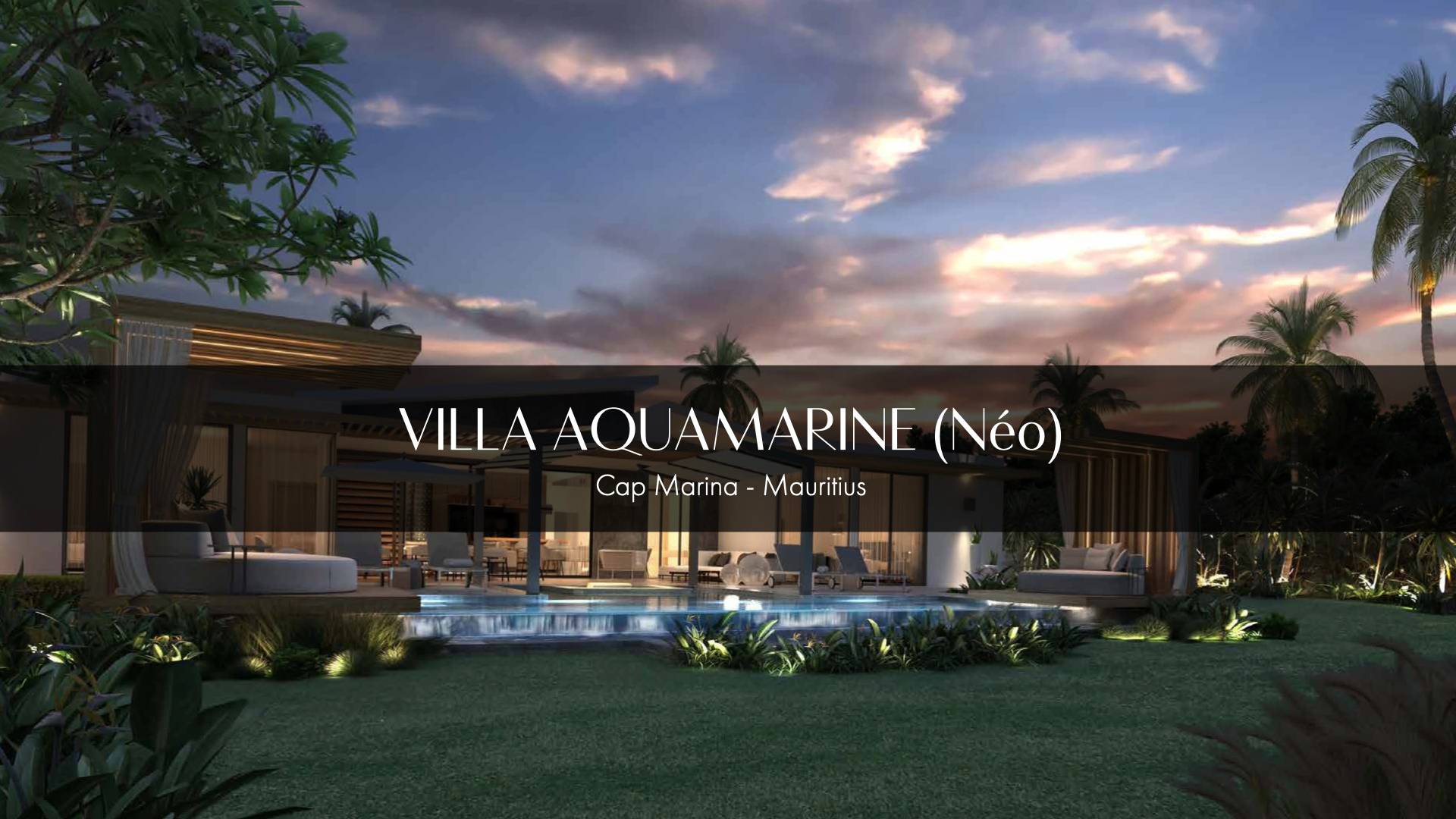 Aquamarine (Neo) Villa in Mauritius: Dive into Luxury - Limited Villas Remaining