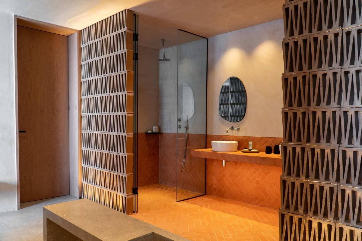 Villa Lithos to rent in Mykonos - Bathroom