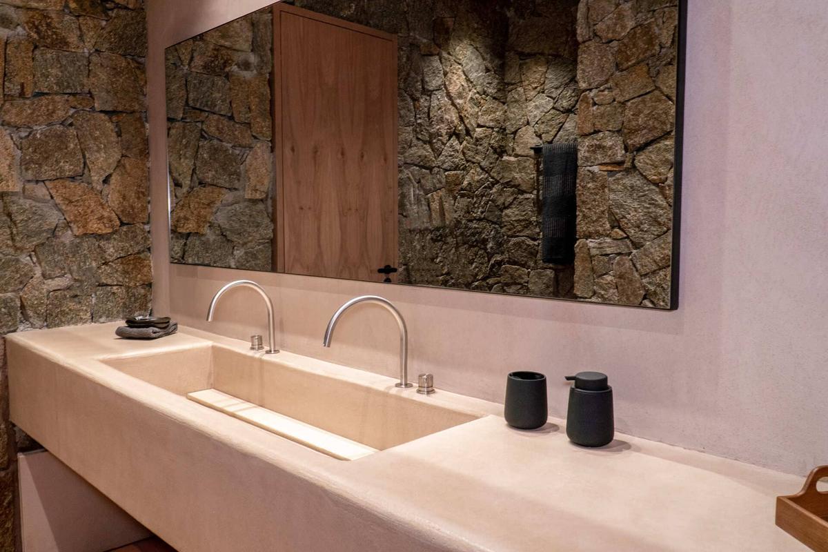 Villa Lithos to rent in Mykonos - Bathroom