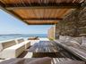 Villa Lithos to rent in Mykonos - Outdoor Lounge & Swimming Pool Area