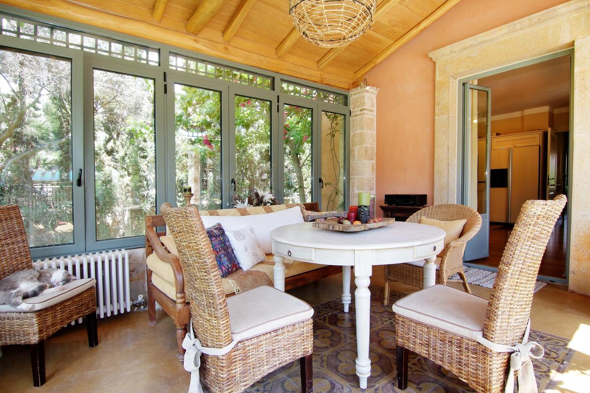 Villa to rent in Vouliagmeni - DINING AREA 1A