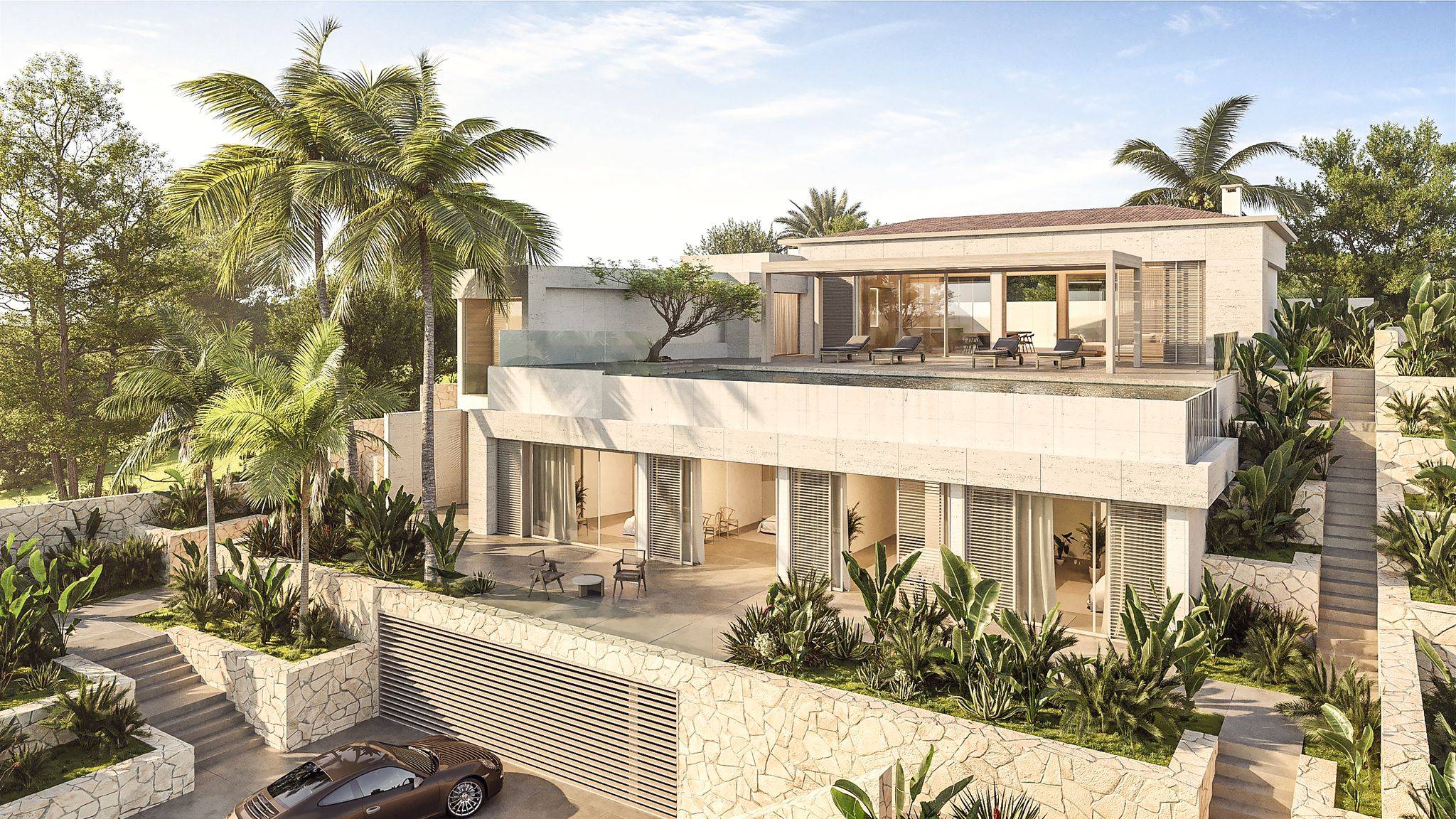 A Unique Luxury Villa with Magnificent Sea Views in Ibiza