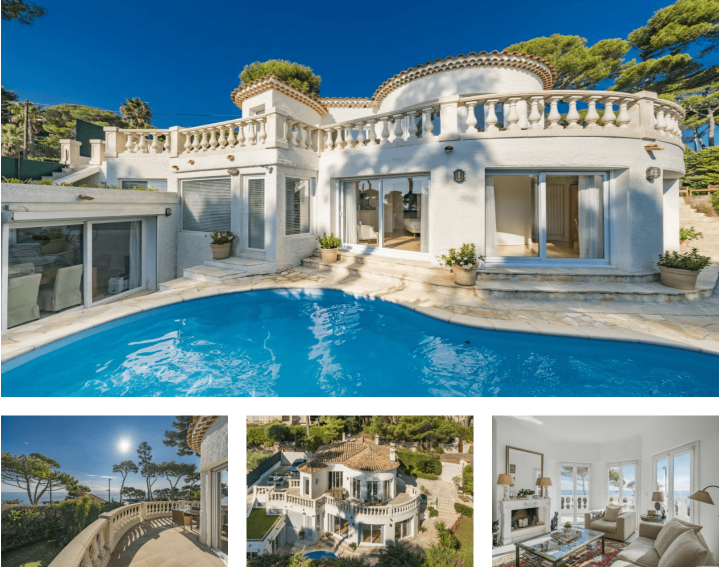 Beautiful Villa in Cap d `Antibes with a sea view