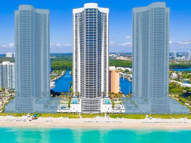 Oceanfront Furnished Lower PH at Trump Tower 2 in Sunny Isles