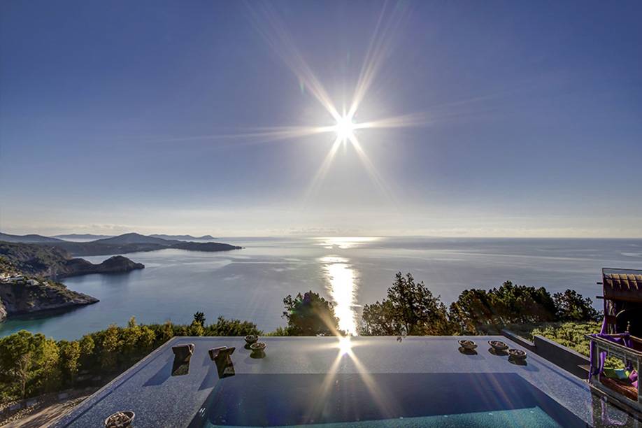 IBIZA, SPAIN   Magnificent Ibizan home w/breathtaking  views of Formentera