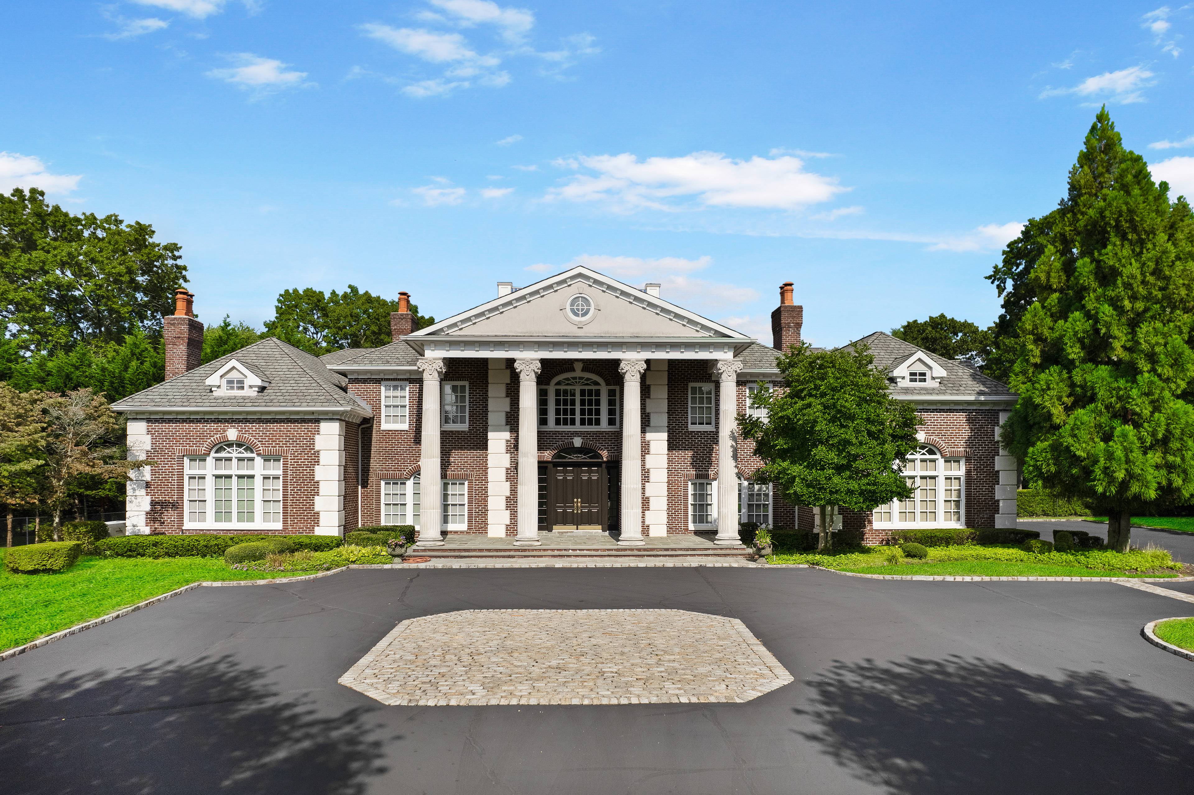 Palatial  Privately Gated Old Westbury Estate on 4+ Acres