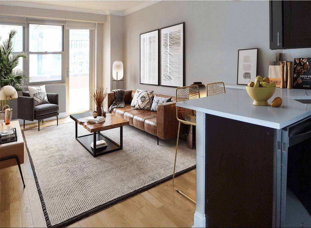 No Fee, 2 bed / 1 bath Perfection in Tribeca, One Month Free