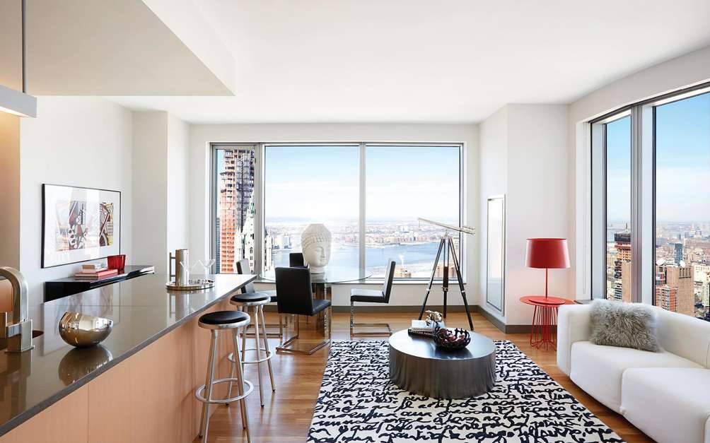 High End One Bedroom in Architecturally Stunning Building! Live in the heart of FiDi!