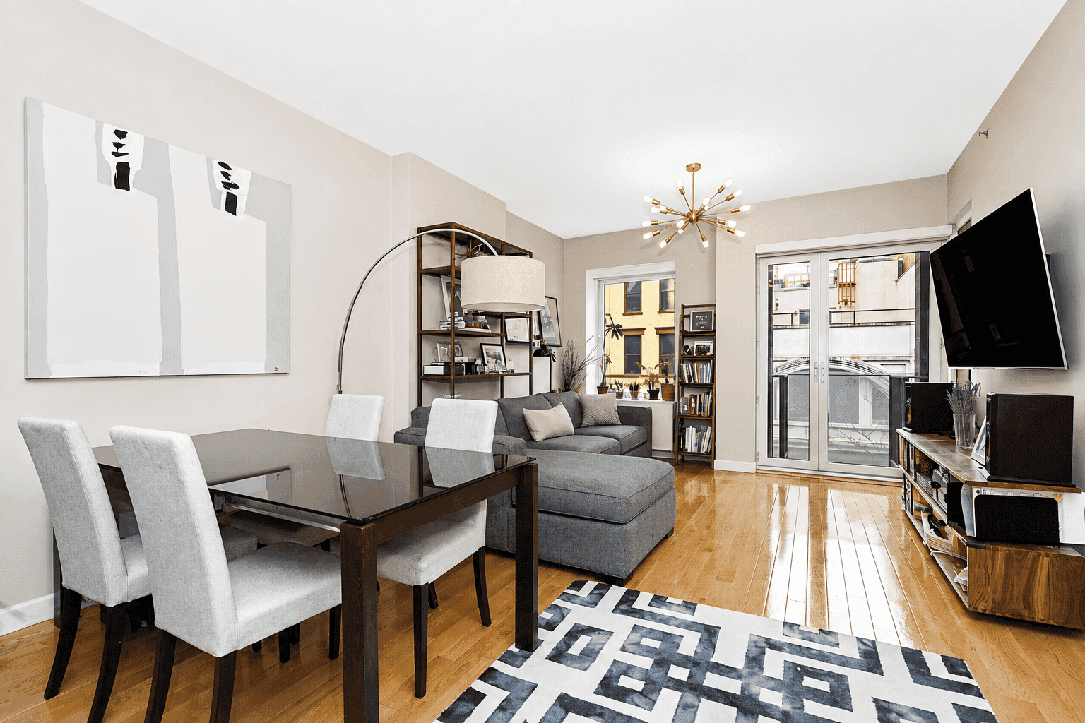 Luxurious 1 Bed/2 Bath + Den in Hell's Kitchen