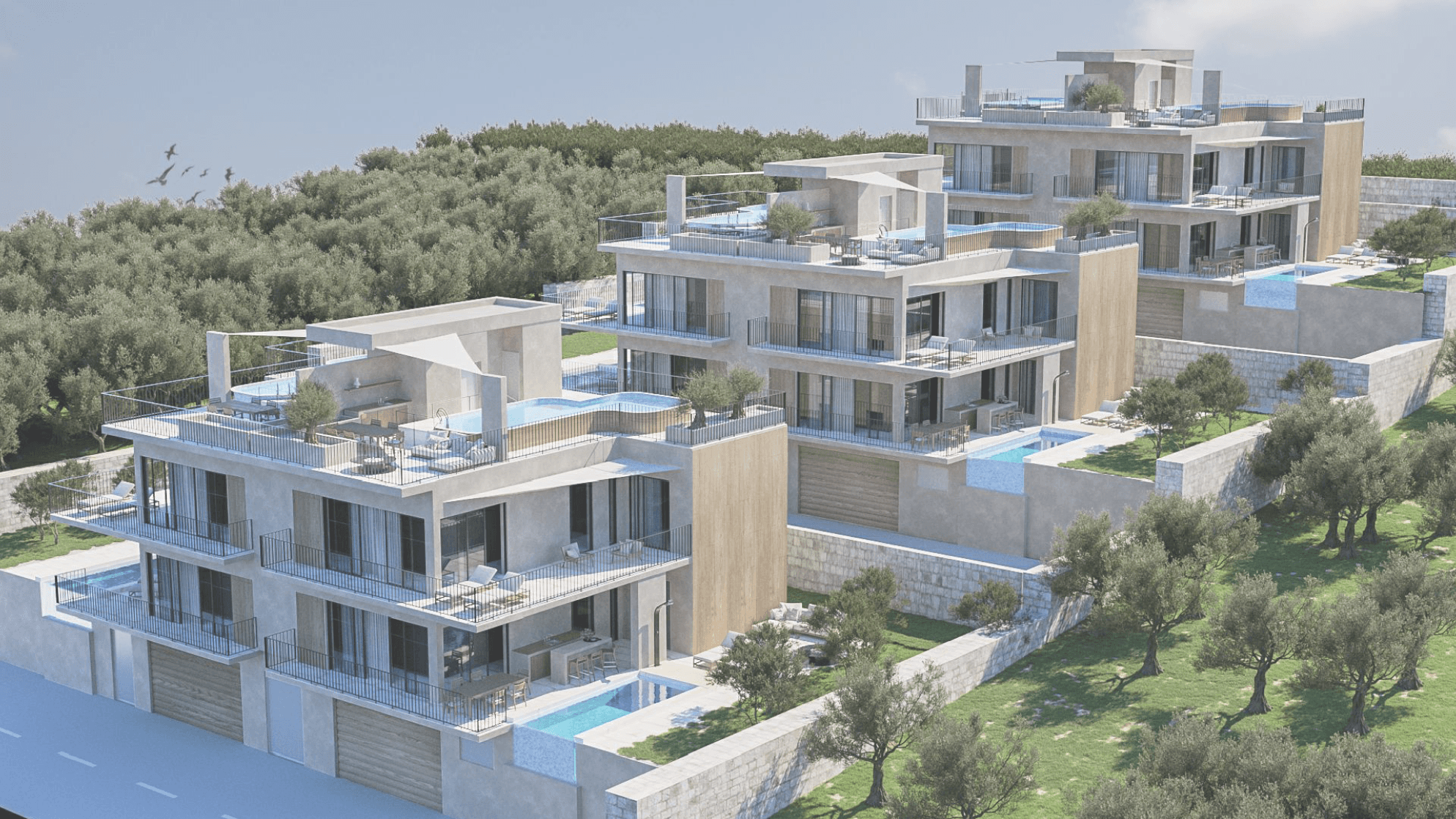 Apartments in luxury villas - Marina, Trogir