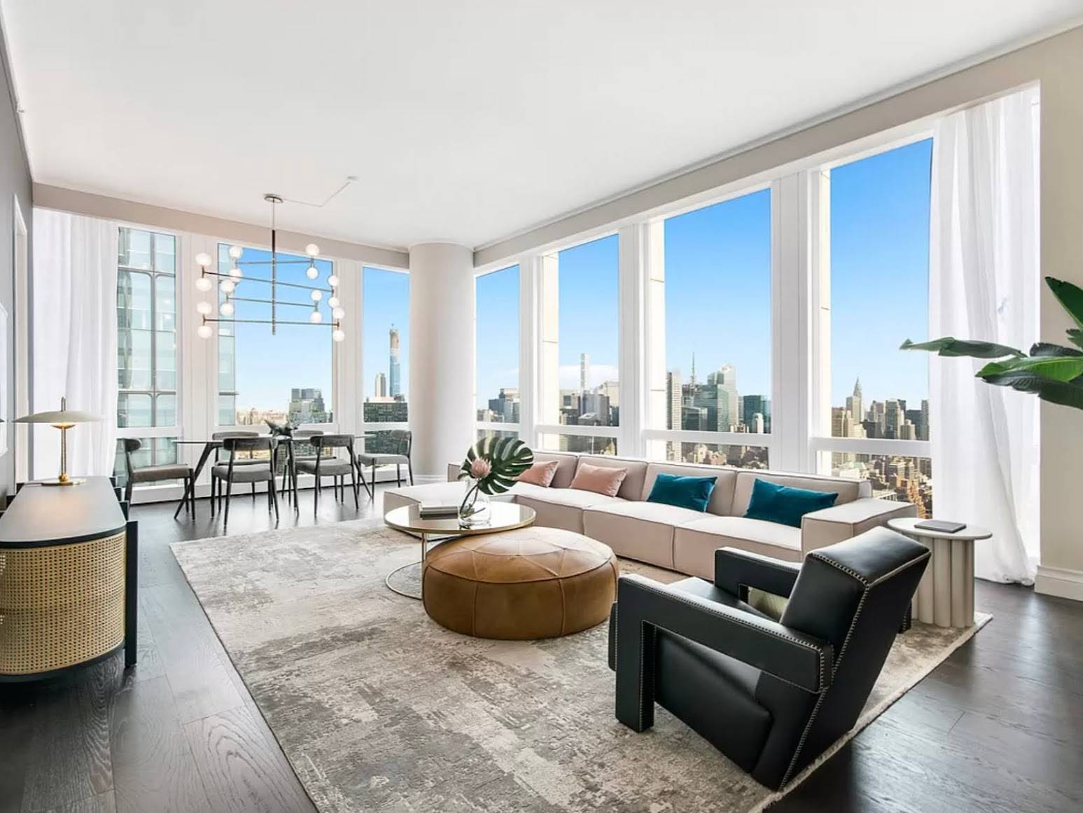 New York City Duplex | North, East and South Views of NYC and Water | 6000+ SF with 7 Bedrooms| $19M