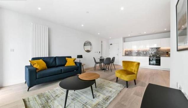 Boasting high specification fixtures and fittings the apartment comprises a beautiful fully integrated kitchen with an open plan kitchen with spacious living room leading to a large balcony.