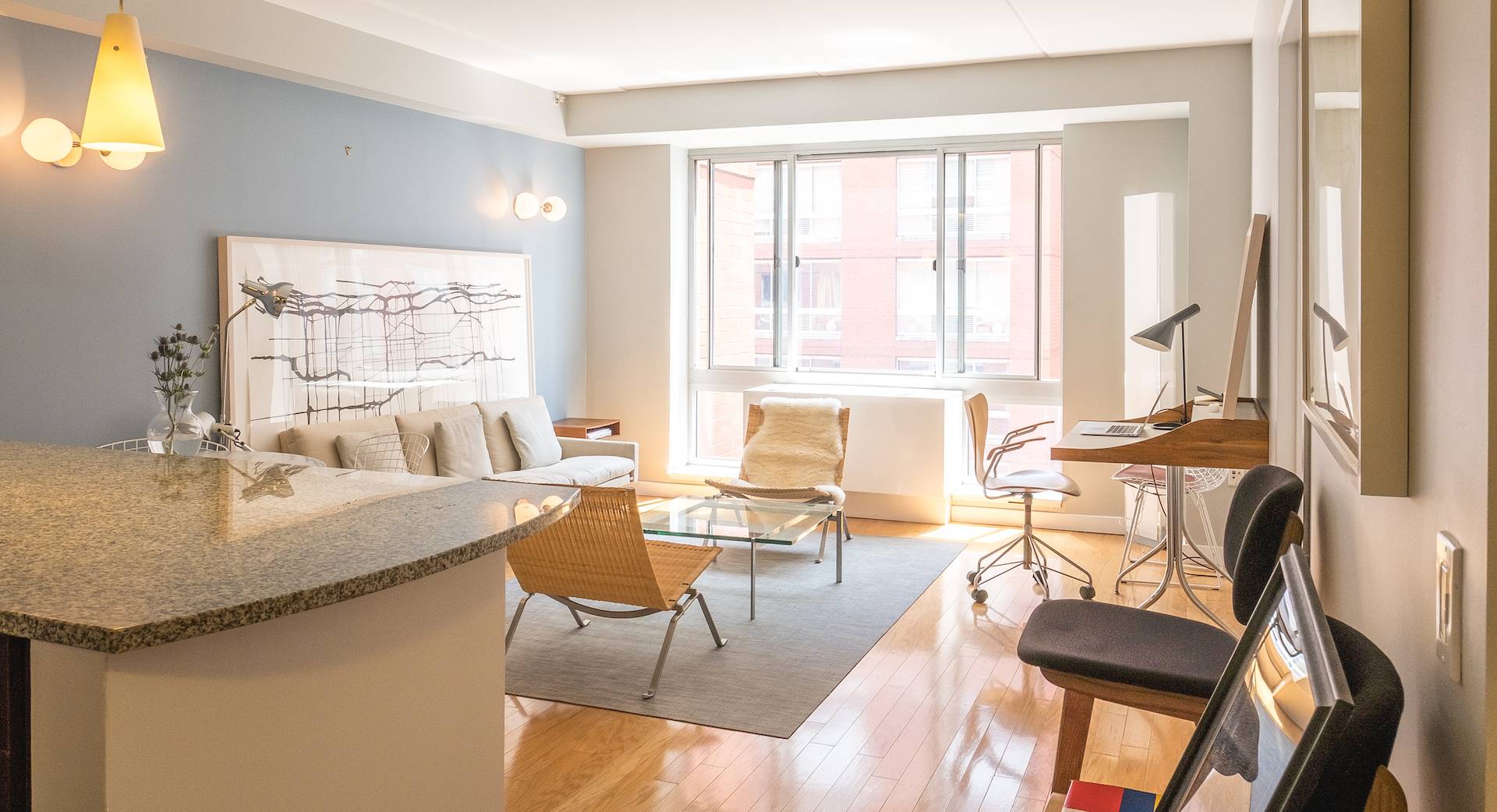 Sun-drenched One-Bedroom in West Chelsea