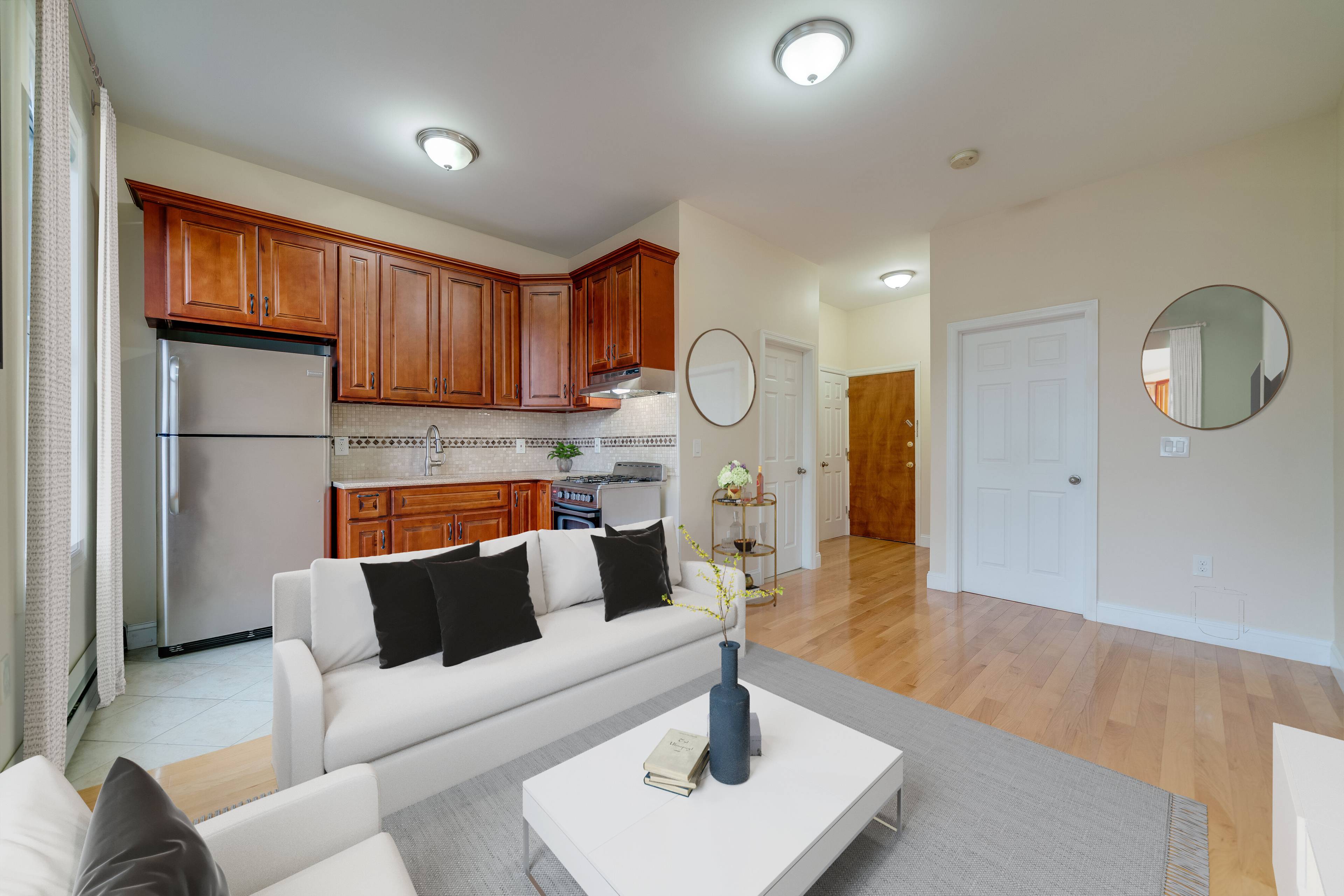Newly Renovated 2 Bedroom Apartment on Summit Avenue in Jersey City Heights, No Brokers fees!