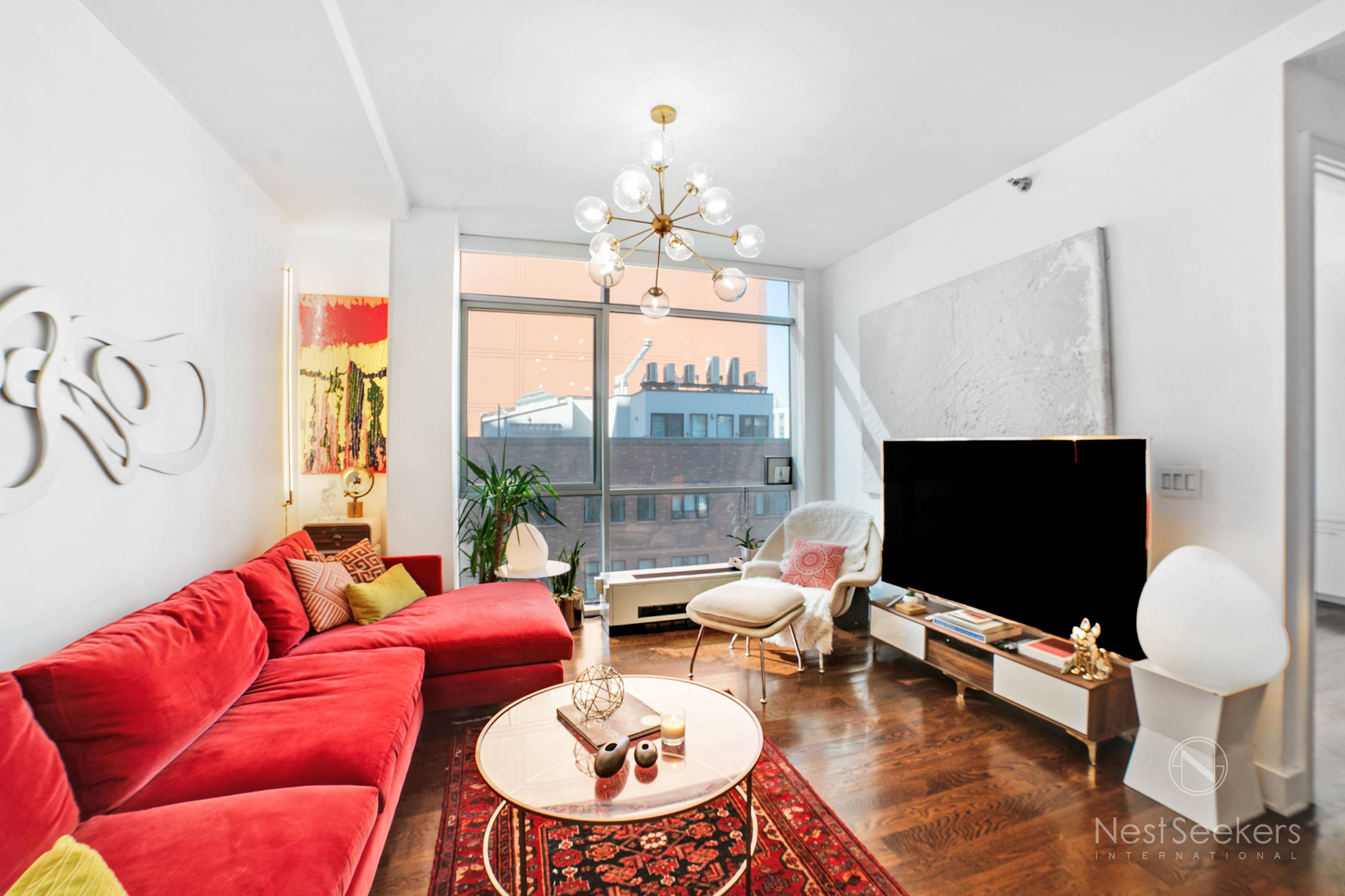 Featured in New York Times - 1 Bedroom Gem in Court Square LIC - Floor to Ceiling Windows - 421A Tax Abatement