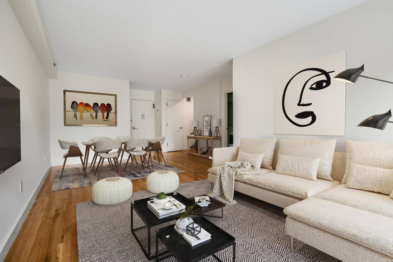 STUNNING 1 BED/1 BATH LUXURY APARTMENT IN CHELSEA FEATURING A PRIVATE BALCONY