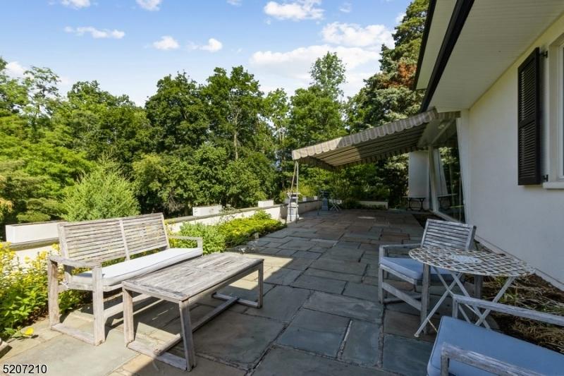 Patio with awning