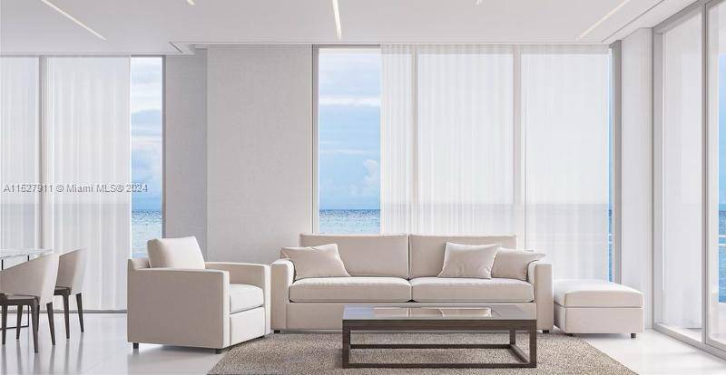 Introducing an unparalleled masterpiece at Acqualina Resort, a brand new, one of a kind residence meticulously to be delivered renovated from slab to slab approximately 6 months after closing.